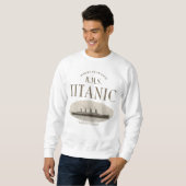 RMS Titanic Ghost Ship Sepia Sweatshirt (Vorne ganz)