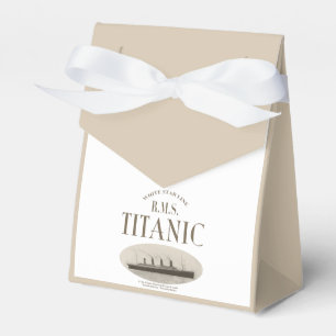 RMS Titanic Ghost Ship Sepia White Zent Gefallen B Geschenkschachtel