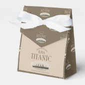 RMS Titanic Ghost Ship Sepia Zent Gefälligkeitsbox Geschenkschachtel (Vorderseite)