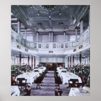 RMS Titanic Grand Dining Room Luxus