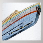 RMS Titanic Iceberg Schäden Poster (Vorne)