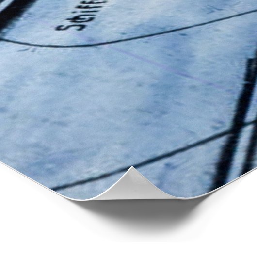 RMS Titanic Iceberg Schäden Poster (Ecke)