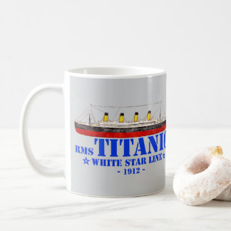 RMS Titanic Illustration - White Star Line 1912 Kaffeetasse
