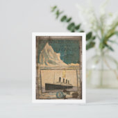 RMS Titanic Illustriert Narrative Postkarte (Stehend Vorderseite)