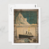 RMS Titanic Illustriert Narrative Postkarte (Vorne/Hinten)