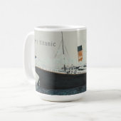 RMS Titanic Kaffeetasse (Vorderseite Links)