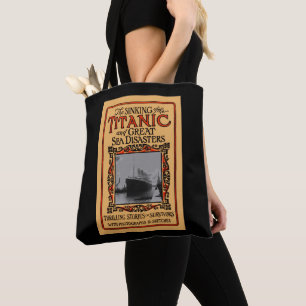 RMS Titanic Kreuzfahrtschiff Katastrophe 1912 Vint Tasche