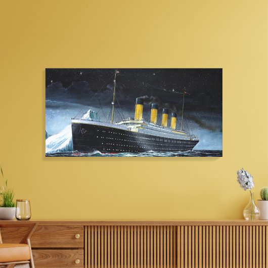 RMS Titanic Leinwanddruck (Insitu (Wohnzimmer))