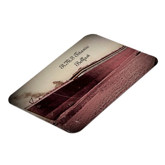 RMS Titanic Maiden Voyage Magnet (Linke Seite)