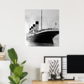 RMS Titanic Outbound Poster (Heimbüro)