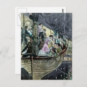 RMS Titanic Panik auf Deck Rush für die Rettungsbo Postkarte (Vorne/Hinten)