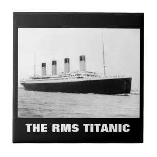 RMS Titanic Passagierschiff    Fliese