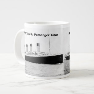 RMS Titanic Passenger Liner Jumbo Tasse