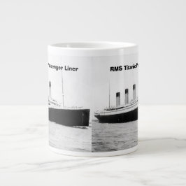 RMS Titanic Passenger Liner Jumbo Tasse