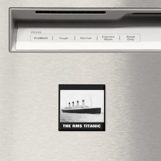 RMS Titanic Penger Liner Magnet (In Situ (Geschirrspüler))