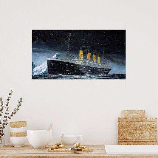 RMS Titanic Poster (Küche)