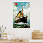 RMS Titanic Poster (Küche)