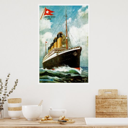 RMS Titanic Poster (Küche)