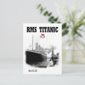 RMS Titanic Postkarte (Stehend Vorderseite)