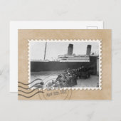 RMS TITANIC POSTKARTE (Vorne/Hinten)