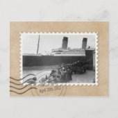 RMS TITANIC POSTKARTE (Vorderseite)