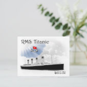 RMS Titanic Postkarte (Stehend Vorderseite)