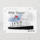 RMS Titanic Postkarte (Vorne/Hinten)