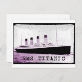 RMS TITANIC POSTKARTE (Vorne/Hinten)