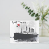 RMS Titanic Postkarte (Stehend Vorderseite)