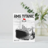 RMS Titanic Postkarte (Stehend Vorderseite)
