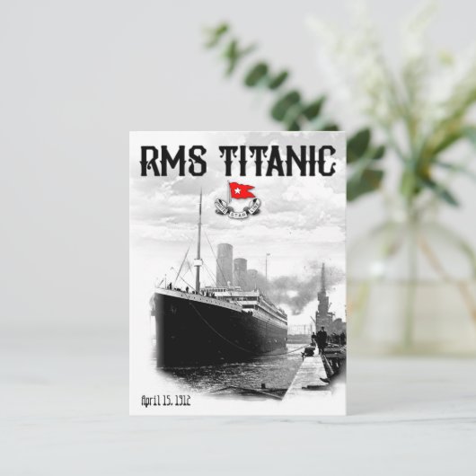 RMS Titanic Postkarte (Stehend Vorderseite)