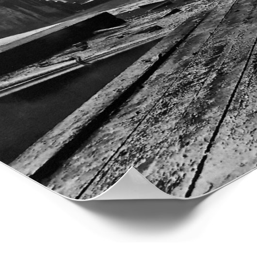 RMS Titanic Propellers Poster (Ecke)