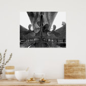 RMS Titanic Propellers Poster (Küche)