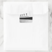 RMS Titanic Quadratischer Aufkleber (Tasche)