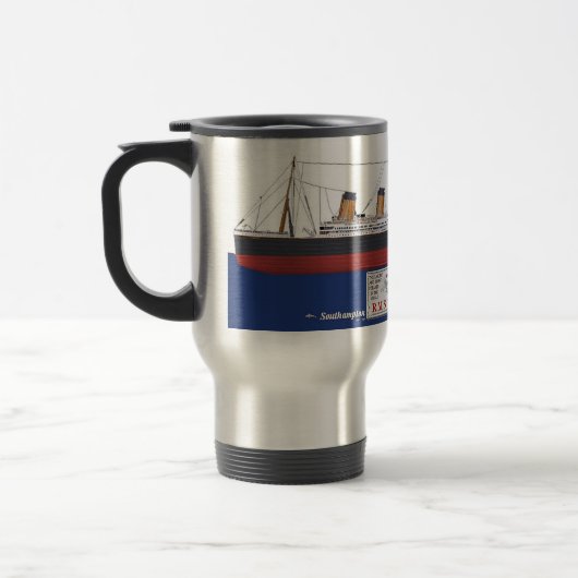 RMS Titanic Reisebecher (Links)