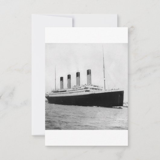 RMS Titanic Save The Date (Vorderseite)