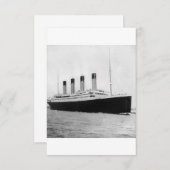 RMS Titanic Save The Date (Vorne/Hinten)