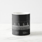 RMS Titanic Ship Blueprint Plans PBD Kaffeetasse (Mittel)