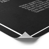 RMS Titanic Ship Blueprint Plans PBD Poster (Ecke)