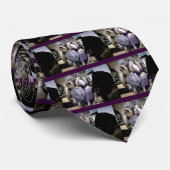 RMS Titanic Survivors on Deck of Carpathia Krawatte (Gerollt)