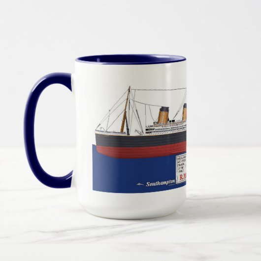 RMS Titanic Tasse (Links)