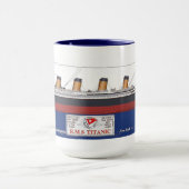 RMS Titanic Tasse (Zentrum)