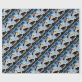 RMS Titanic Travel Ad Geschenkpapier (Flach)