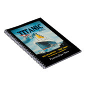 RMS Titanic Travel Ad Notizblock (Rechte Seite)