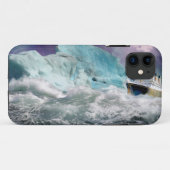 RMS Titanic und Iceberg Malerei Case-Mate iPhone Hülle (Rückseite (Horizontal))
