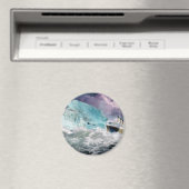 RMS Titanic und Iceberg Malerei Magnet (In Situ (Geschirrspüler))
