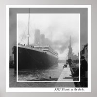 RMS Titanic vor der Abfahrt