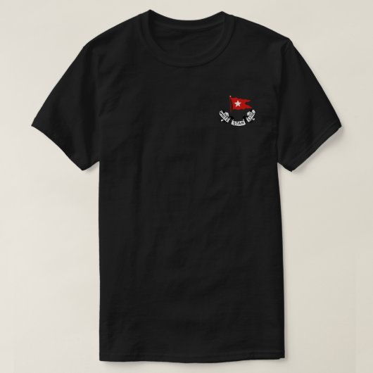 RMS Titanic White Star Line - Red Flag Star Logo T-Shirt (Design vorne)