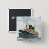 RMS Vizekönig von Indien Button (Vorne & Hinten)
