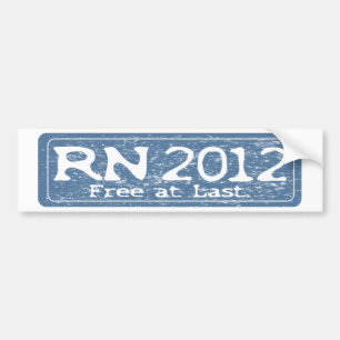 RN 2011 - Geben Sie schließlich frei Autoaufkleber
